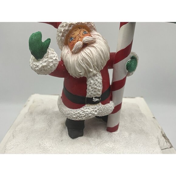 Annalee Mantel Collection Vintage Santa Stocking Holder in Original Box - Picture 10 of 14